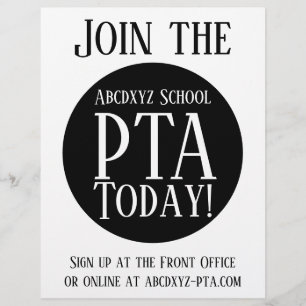 Aceserif PTA Flyer