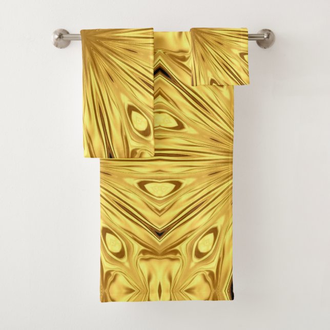 Achempong: Gilded Zenith Opulent Swirl Crimson Gol (In situ)