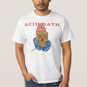 Acid Bath comió mi camiseta negra muerta