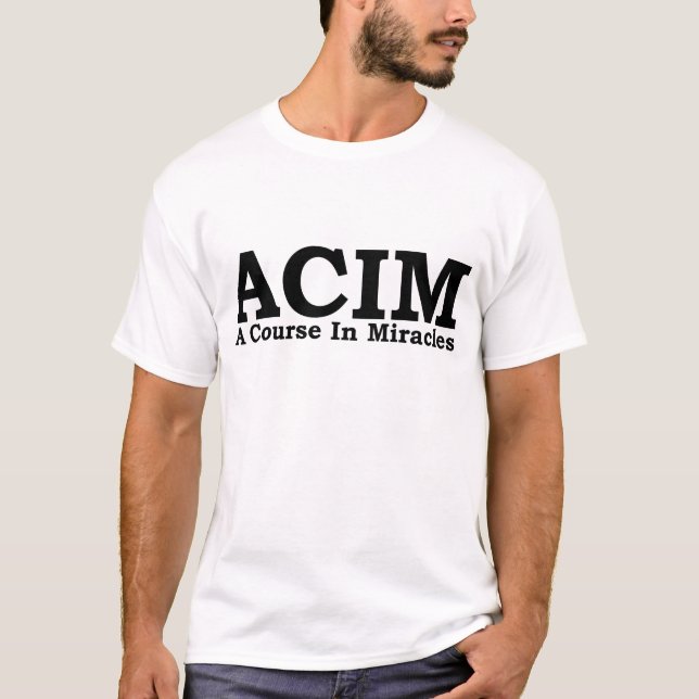 ACIM un curso en camiseta de los milagros (Anverso)