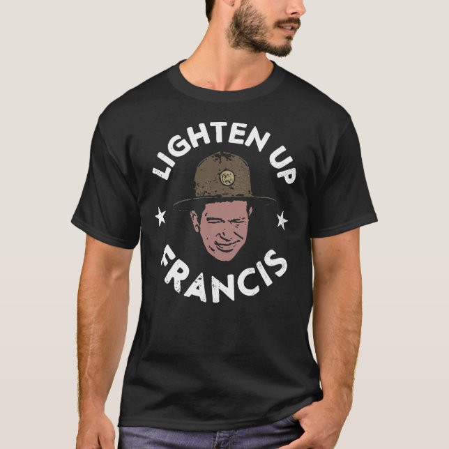 Aclarar la camiseta clásica Francis (Anverso)