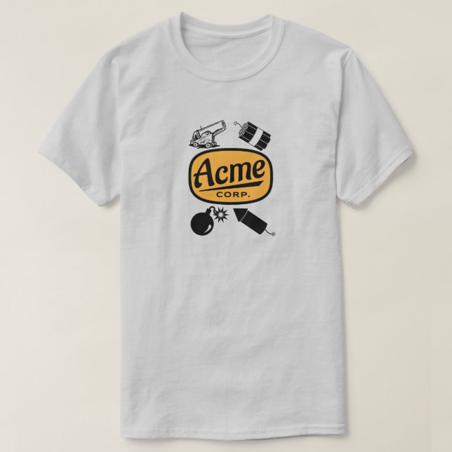 "Acme Corp." Camisa de logotipo (Diseño del anverso)