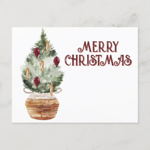 Acogedor árbol de Navidad vintage