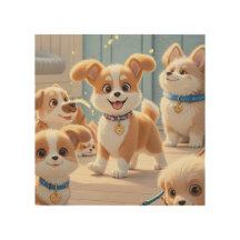 Acogedor arte mural moderno