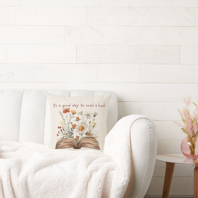 Acogedor Cojín decorativo literario para los amant (Sofá)