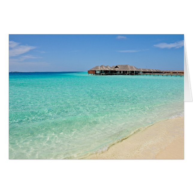 Acogedor. Maldivas (Anverso (Horizontal))
