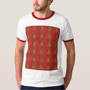 Acogedor patrón de suéter feo de árbol de Navidad 