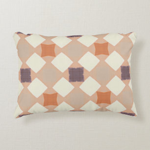 Acogedora almohada de patrón retro