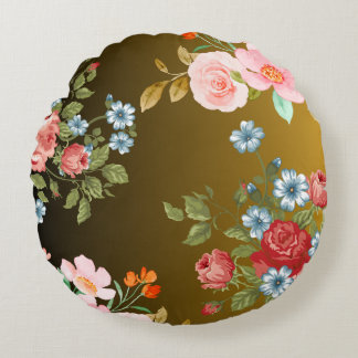 "Acogedora almohada redonda"