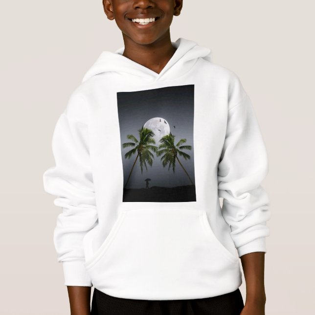 Acogedora Hoodie Pullover de los Niños (Anverso)