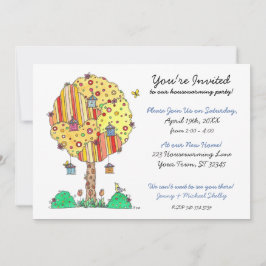 Acogedora invitación al calentamiento de la casa e