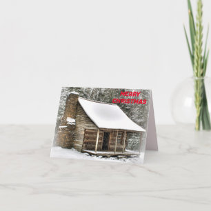 Acogedora tarjeta de Navidades de Cabina.