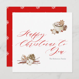 Acogedores deseos de vacaciones