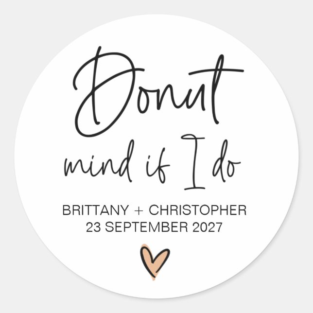 Acogida Pegatina favorita de bodas para invitados (Anverso)