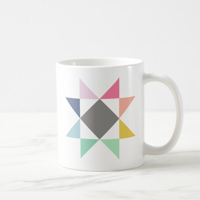 Acolche la taza, taza de café, taza del bloque del (Derecha)