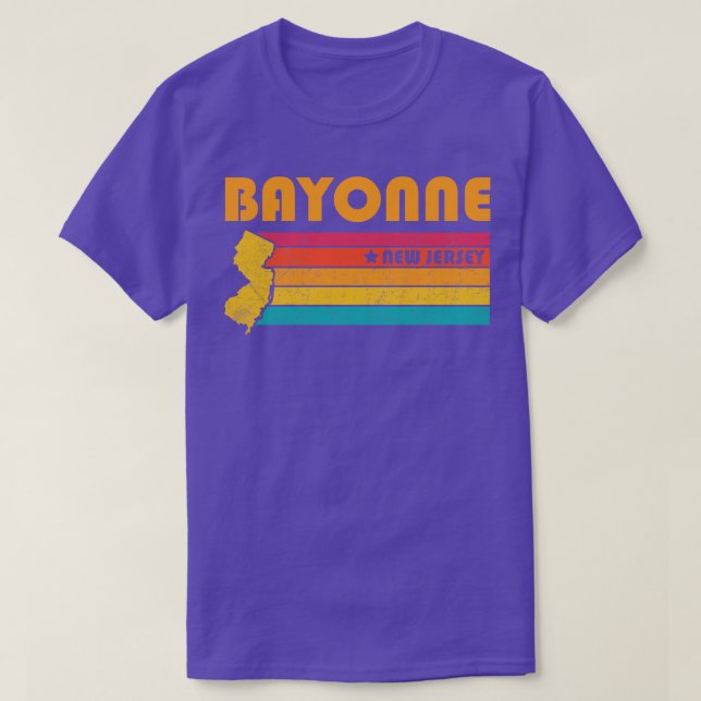 Acompañamiento de Bayonne New Jersey Vintage (Diseño del anverso)