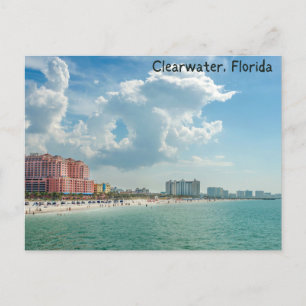 Acompañante de la tarjeta postal Clearwater Florid