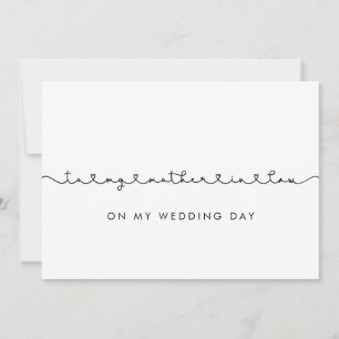 Acompáñele a mi suegra en mi tarjeta del día de bo