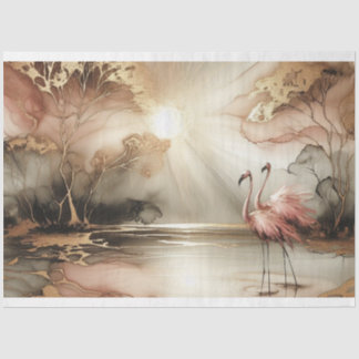 Acondicionamiento de papel de tejidos de flamenco