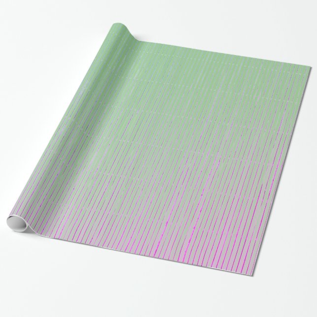 Acondicionamiento de papel FRAGMENTO VERDE Y ROSA (Desenrollado)