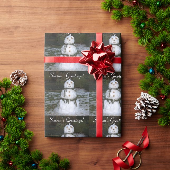 Acondicionamiento de Papel Nieve de Nieve con bufa (Regalo de vacaciones)