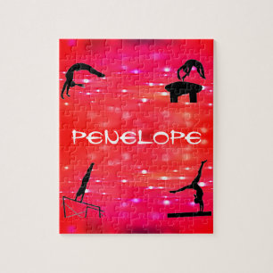 Acontecimientos de gimnasia rompecabezas de Chicas