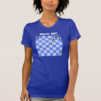 Acópleme camiseta del tema del ajedrez