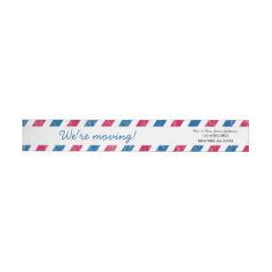 Acordar dirección de retorno de correo aéreo rojo