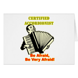 Acordeonista certificado