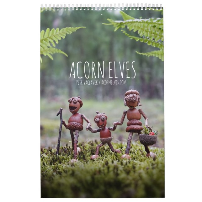 Acorn Elves / Calendario fotográfico Dubanci (Tapa)
