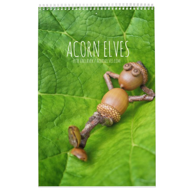 Acorn Elves / Calendario fotográfico Dubanci (Tapa)
