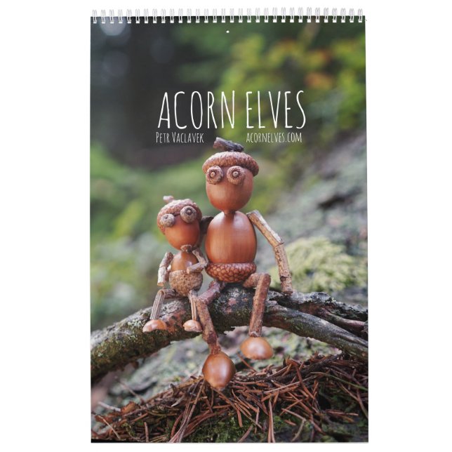 Acorn Elves / Calendario fotográfico Dubanci (Tapa)