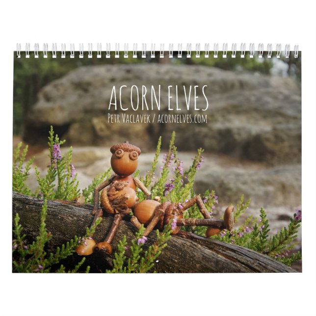 Acorn Elves / Calendario fotográfico Dubanci (Tapa)