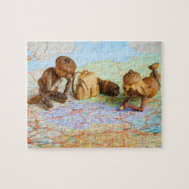 Acorn elves planeando un viaje rompecabezas