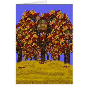 ACORN FAERY COTTAGE Card