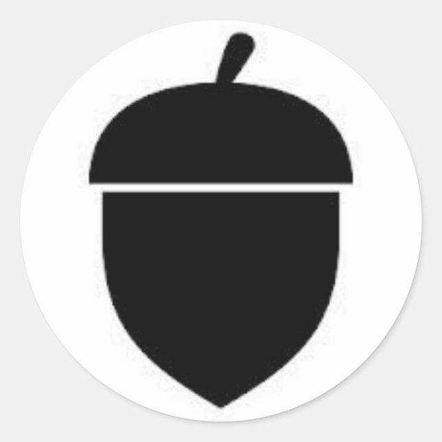 Acorn pegatina (Anverso)