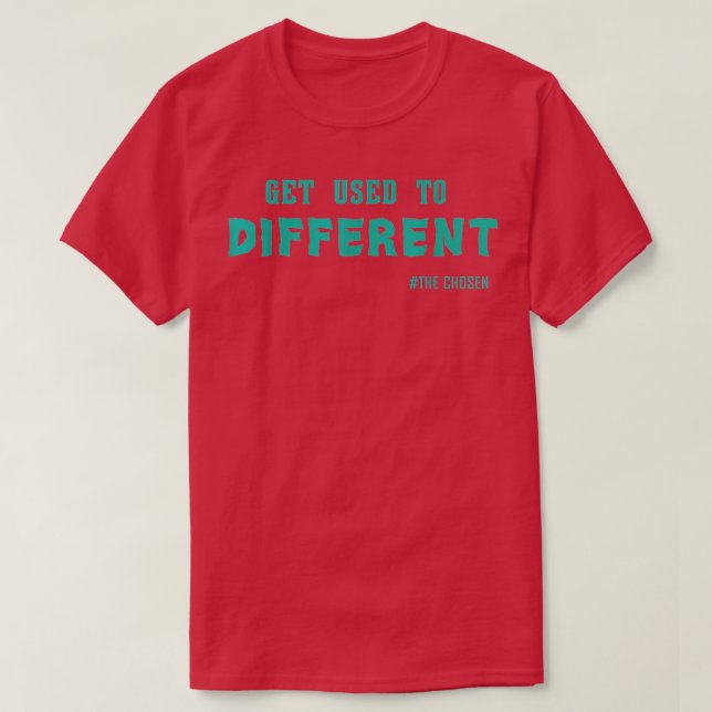 Acostumbrarse a una camisa elegida diferente (Diseño del anverso)