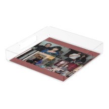 BANDEJA DE VANIDAD DE PERFUME DEL personalizado