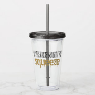 Acrílico El jugo vale la pena el vaso de precipitados