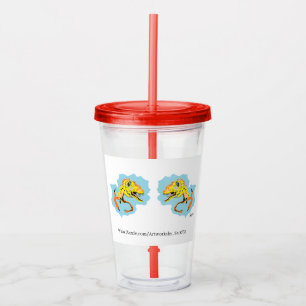 Acrílico Vaso acrílico:Dinosaurios