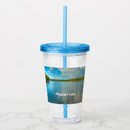 Acrílico Vaso agradable del lago