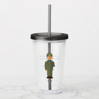 Acrílico Vaso de Kapaun del padre