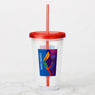 Acrílico Vaso de la manía de Mahj