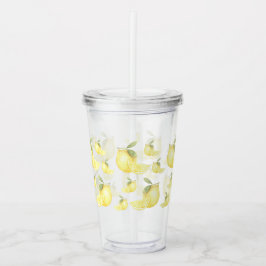 Acrílico Vaso del limón