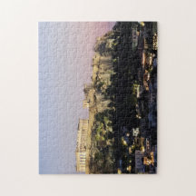 Acrópolis por la Noche Puzzle