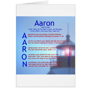 Acrostic de Aaron