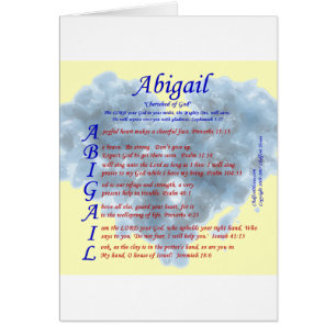 Acrostic de Abigail
