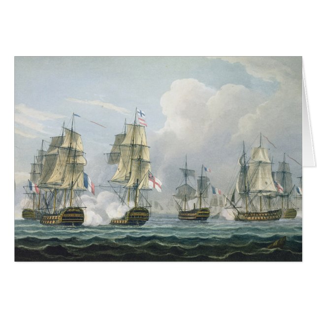 Action de sir Richard Strachan después de la (Anverso (Horizontal))