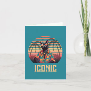 Actitud de gatos tropicales sin tiempo