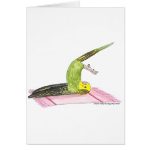 Actitud de la paleta del Parakeet de la yoga